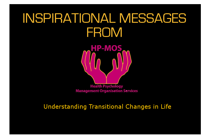 Understanding Transitional Changes in life